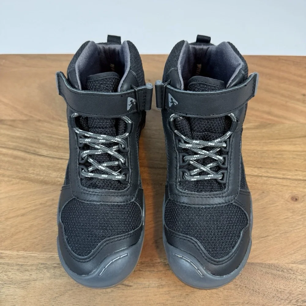 New Little Kids Plae Kaiden Waterproof Black Hiking Boots Shoes Size 12.5‎ C